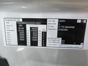 S770 8x4/4 / 180.000 KG / HYDRAULIC